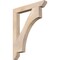 Ekena Millwork Westlake Slat Smooth Bracket, Douglas Fir, 3 1/2"W x 28"D x 36"H BKT04X28X36WTL06SDF - alternate 1